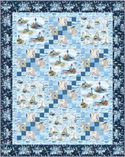 Sailboats and Lighthouses by 